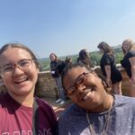 Sarah and Jasmyn at the overlook in Saint Paul